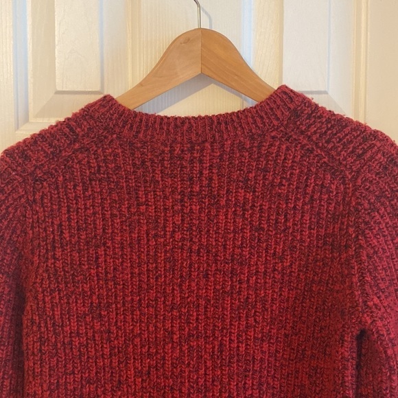 Athleta Sierra Wool Blend Chunky Knit Crew Sweater - XS - Picture 11 of 13